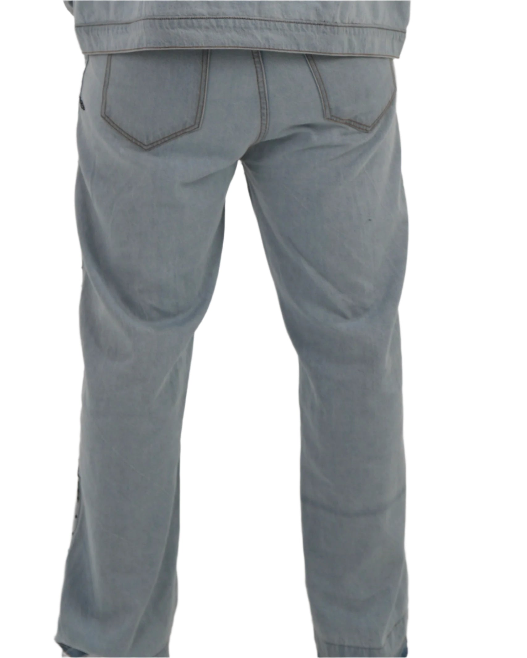 Star Studded Denim Jeans (BLUE)