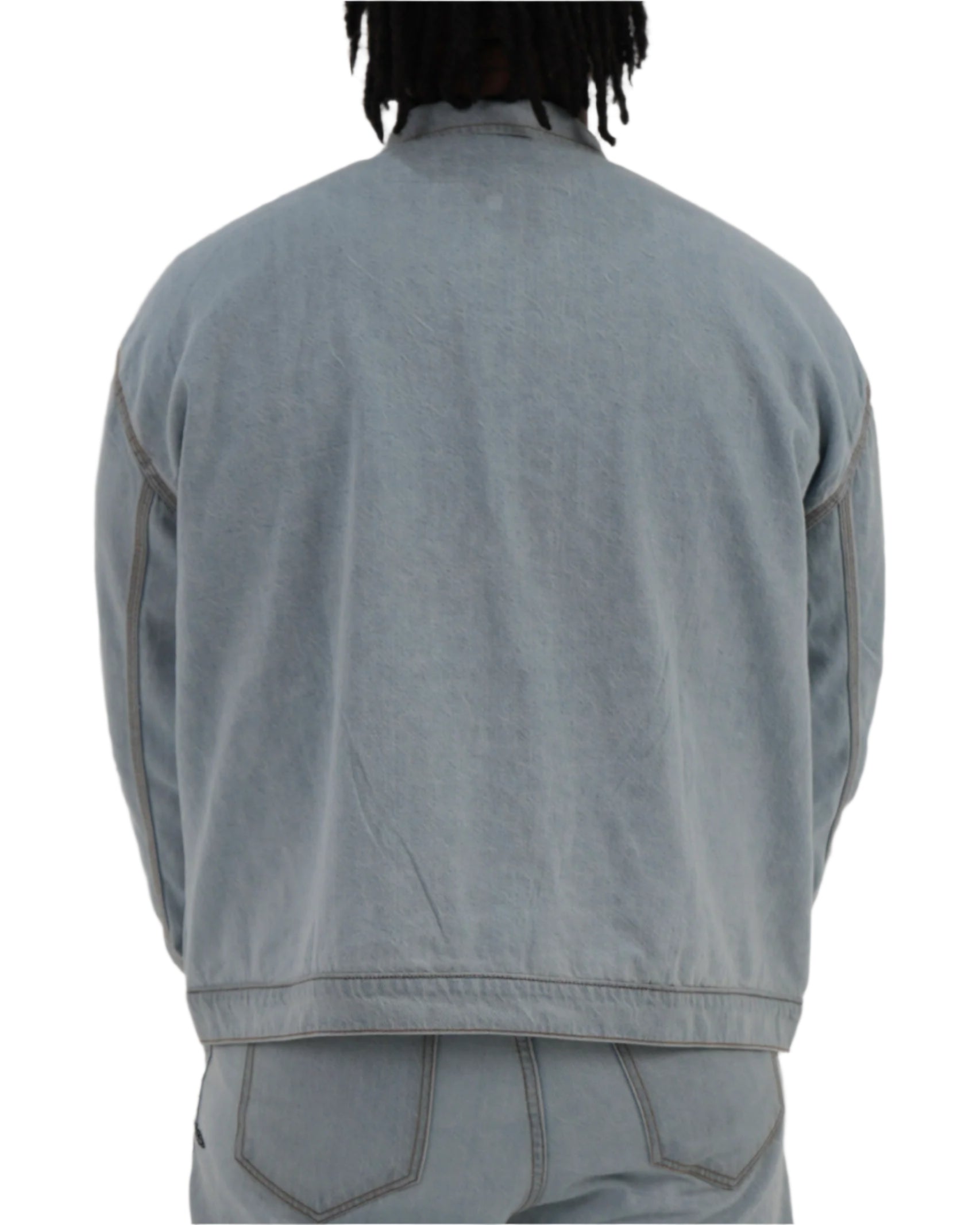 Star Studded Denim Jacket (BLUE)