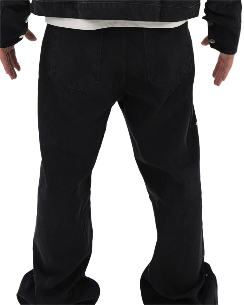 Star Studded Denim Jeans (BLACK)