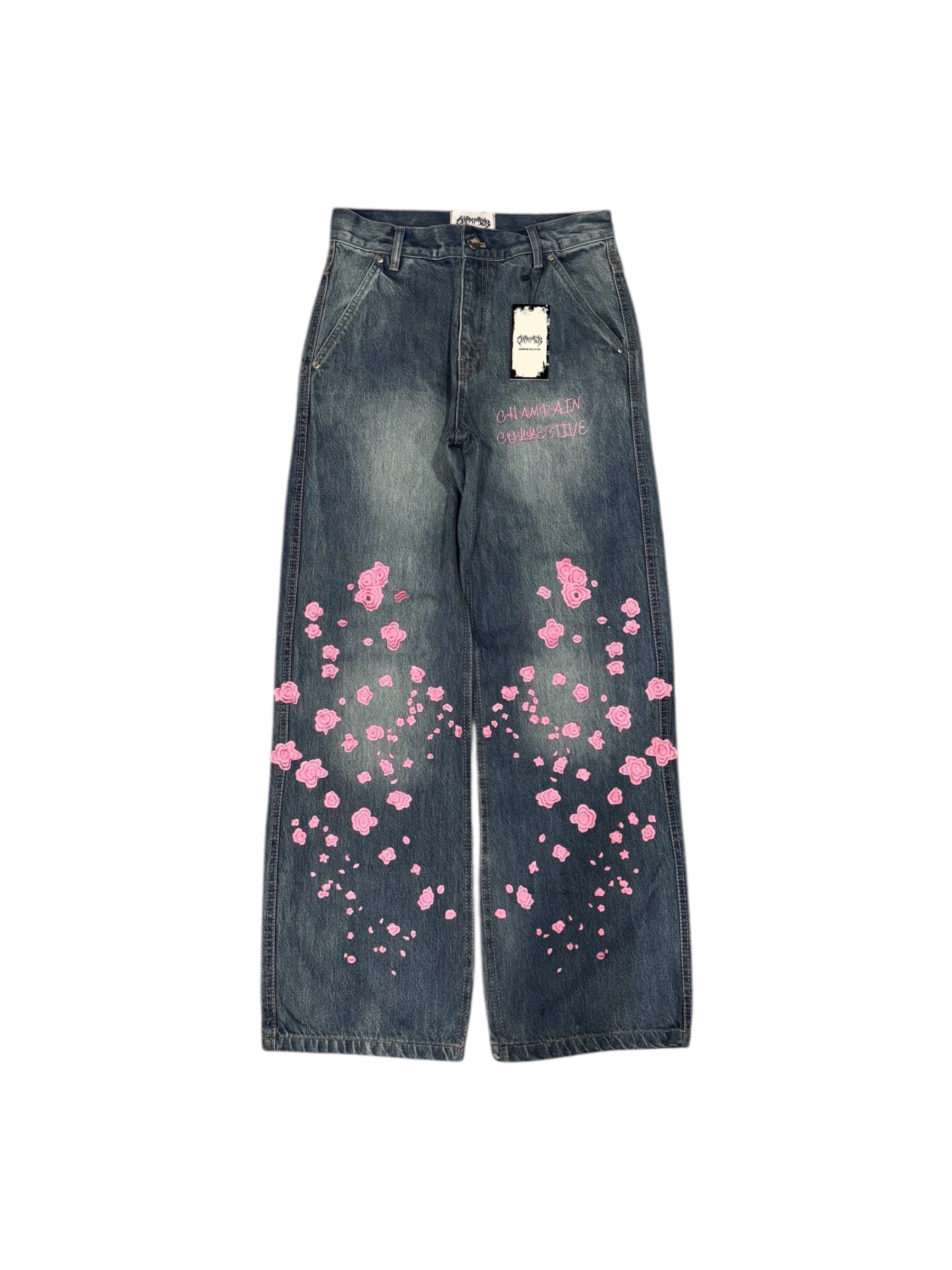 Sakura Dark Blue Jeans