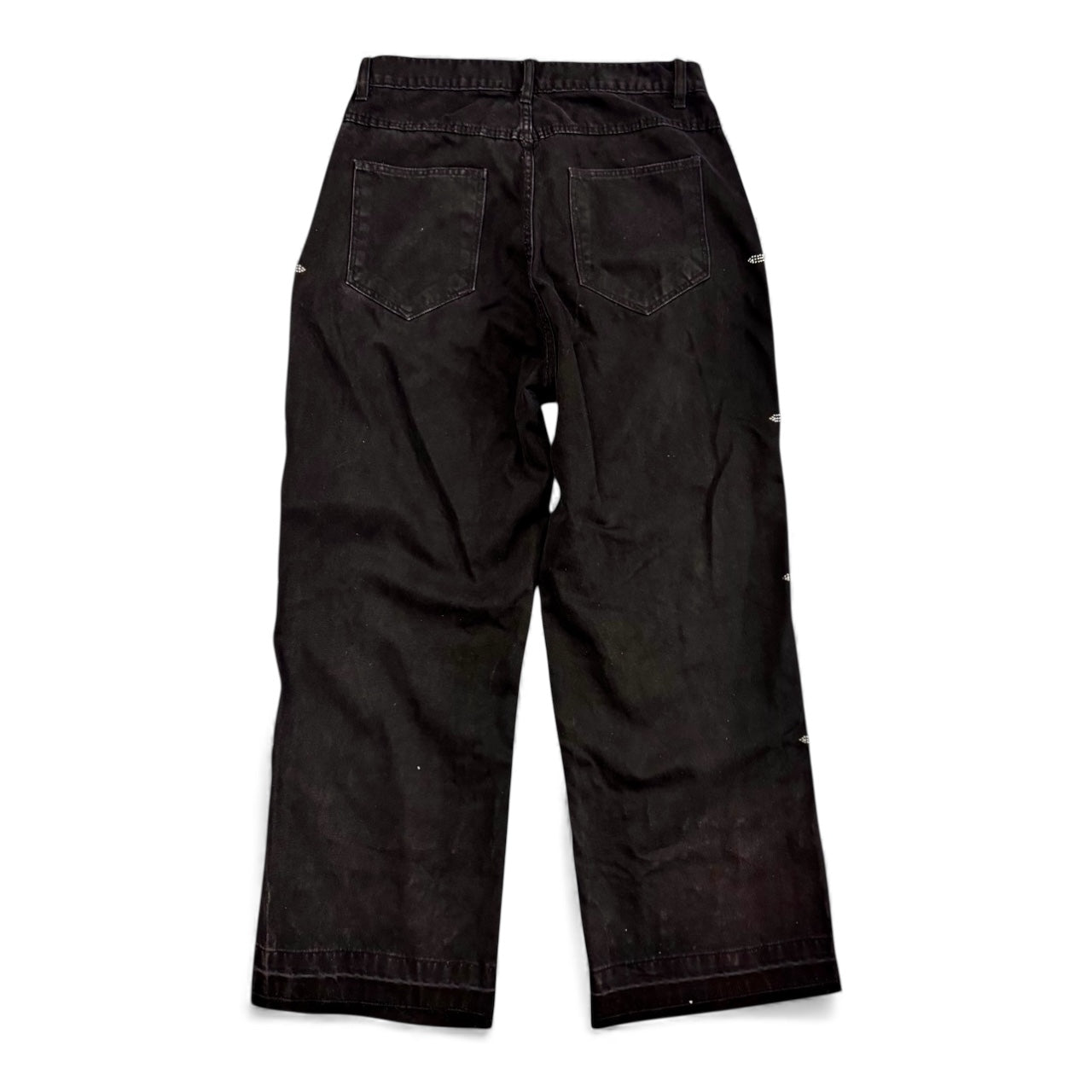 Star Studded Denim Jeans (BLACK)